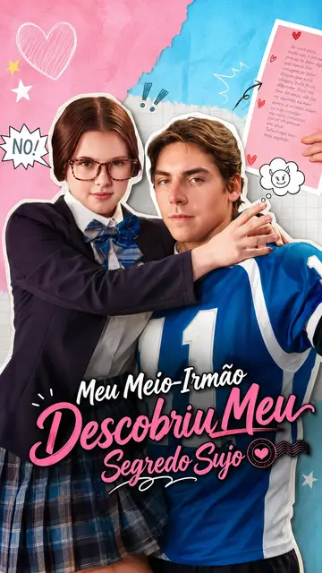 Capa de Meu Meio-Irmão Descobriu Meu Segredo Sujo