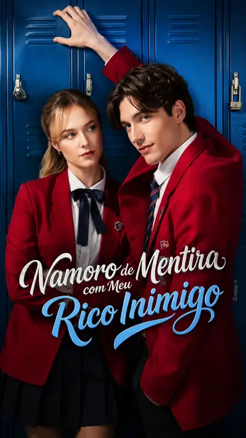 Capa de Namoro de Mentira com Meu Rico Inimigo