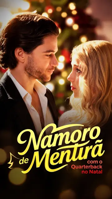Capa de Namoro de Mentira com o Quarterback no Natal