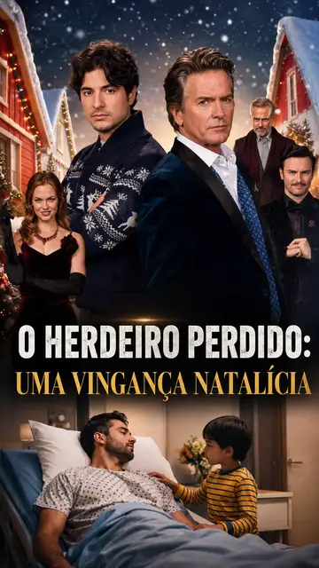 Capa de O Herdeiro Perdido - Uma Vingança Natalícia